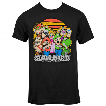 Super Mario Bros. Classic Group T-Shirt